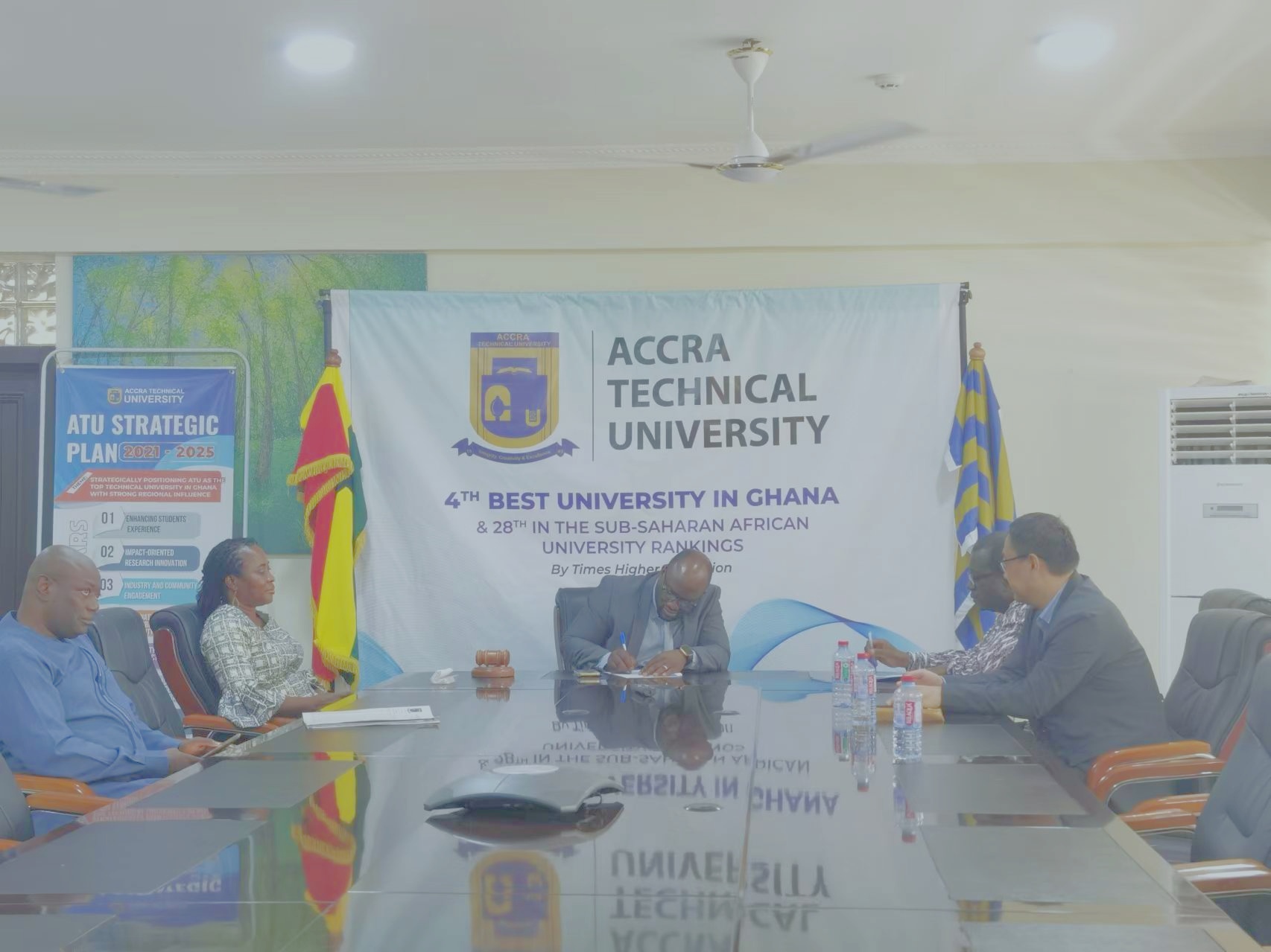 Signed Memorandum of Understanding (MOU) with Ten Technical Universities