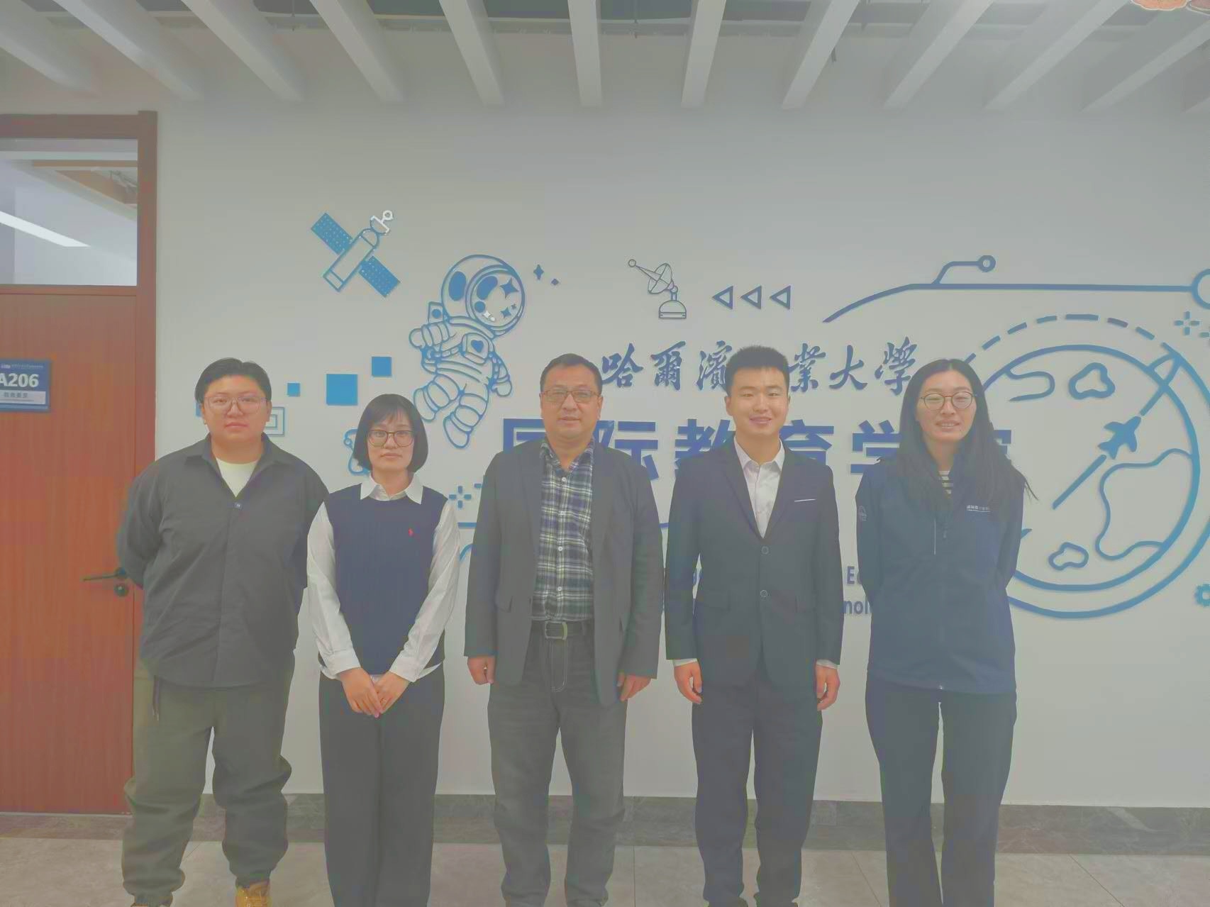 The SAUEI team met with the team from the School of International Education of Harbin Institute of Technology