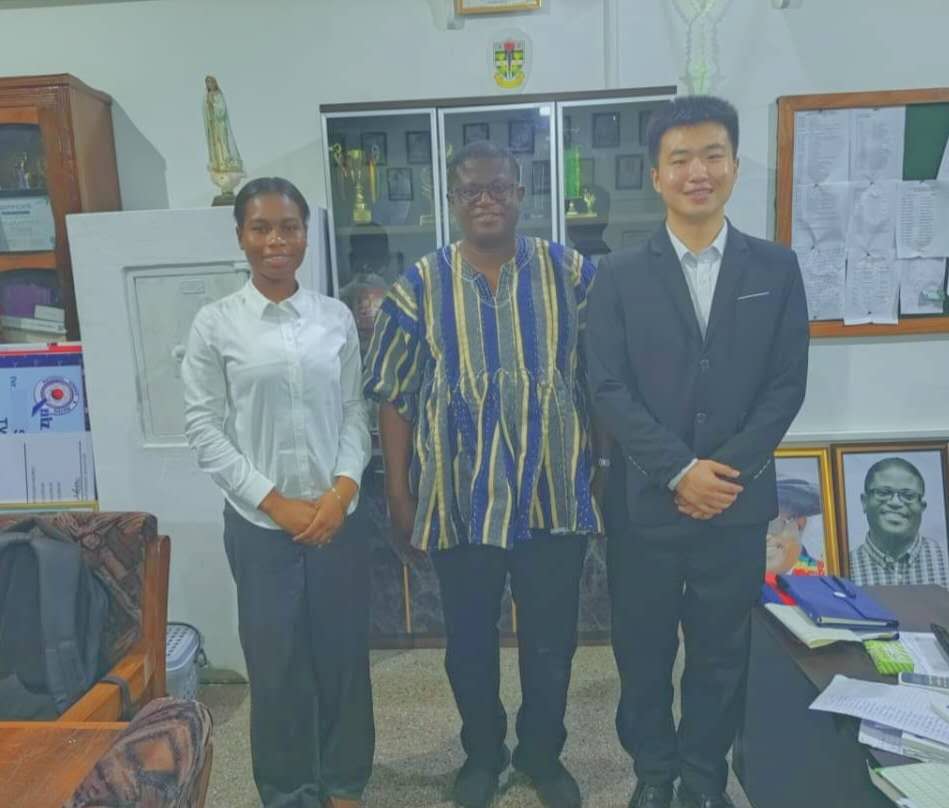 Progress of the SAUEI team's work in Ghana in January